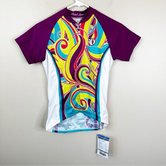 NEW Pearl Izumi Cycle Jersey Shirt Womens XS Short Sleeve Select Series Pockets - Picture 1 of 9